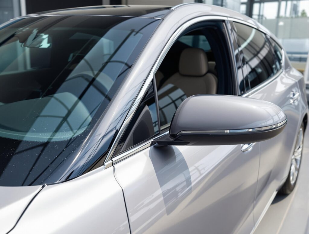 quality auto glass complements vehicle design and luxury
