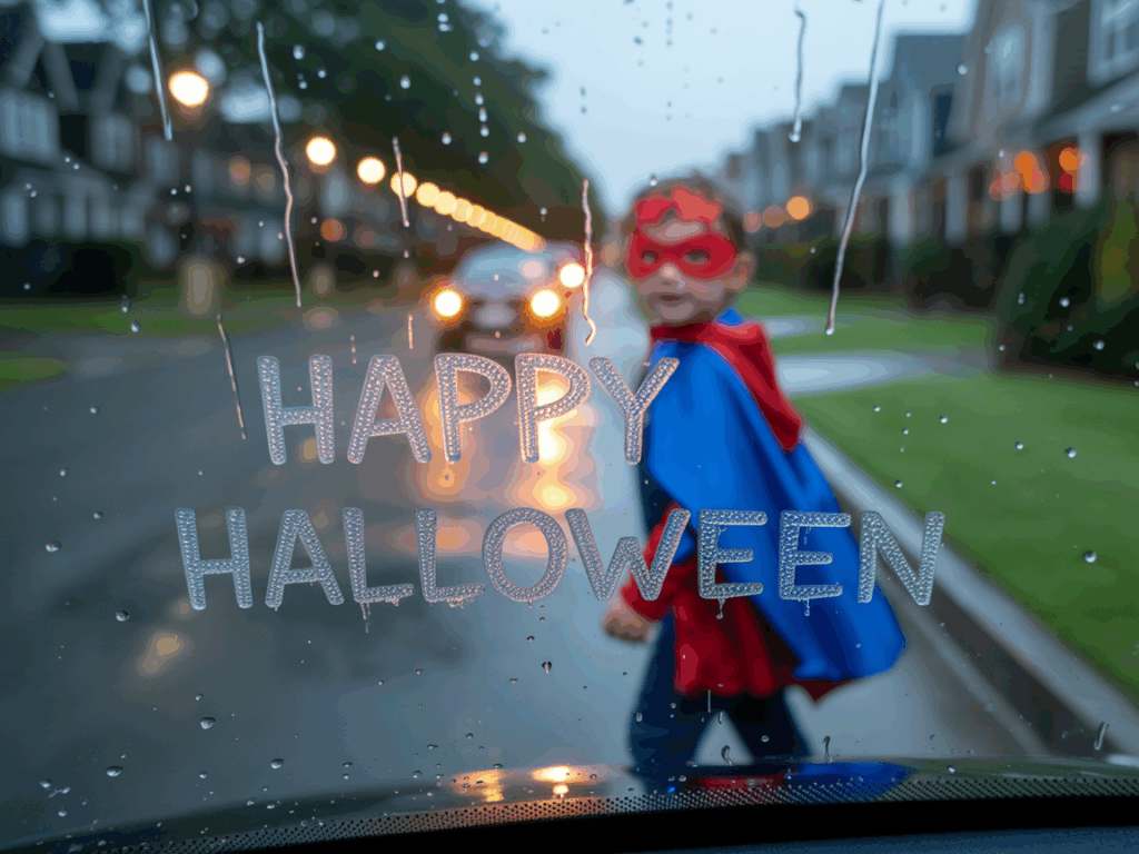foggy windshield