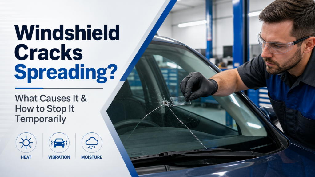 Windshield crack inspection and repair tips